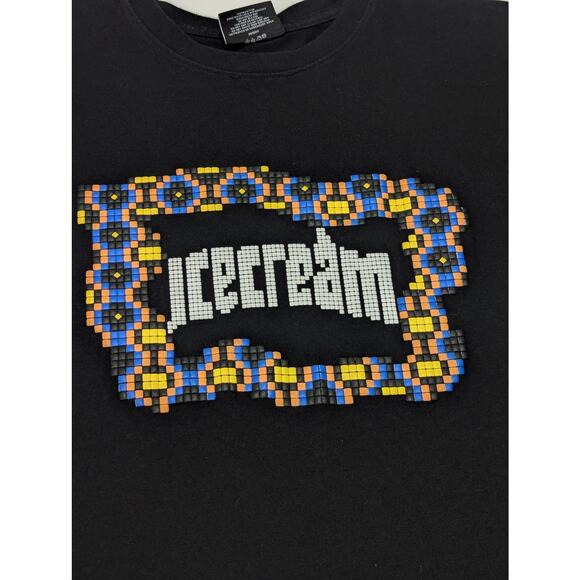 Ice Cream Billionaire Boys Club Graphic Tee Shirt Pixel Medium Skater Streetwear - Picture 6 of 7